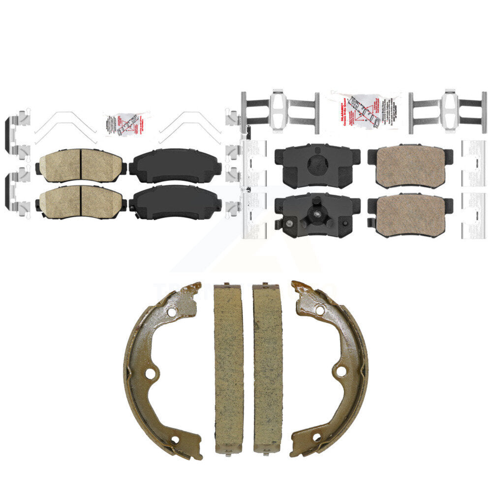 Transit Auto KNN-101511 Disc Brake Pad for 2010-2015 Honda Crosstour, Honda Accord Crosstour - Front and Rear