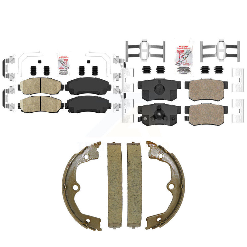 Transit Auto KNN-101512 Disc Brake Pad for 2010-2015 Honda Crosstour, Honda Accord Crosstour - Front and Rear