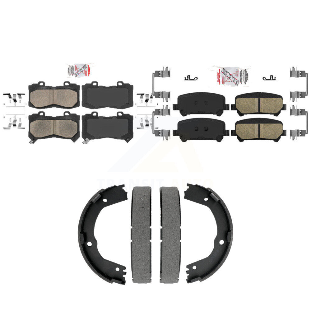 Transit Auto KNN-101514 Disc Brake Pad for 2015-2020 Chevrolet Colorado, GMC Canyon - Front and Rear