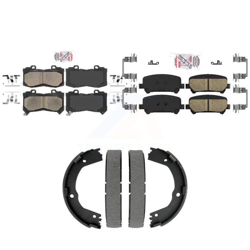 Transit Auto KNN-101514 Disc Brake Pad for 2015-2020 Chevrolet Colorado, GMC Canyon - Front and Rear