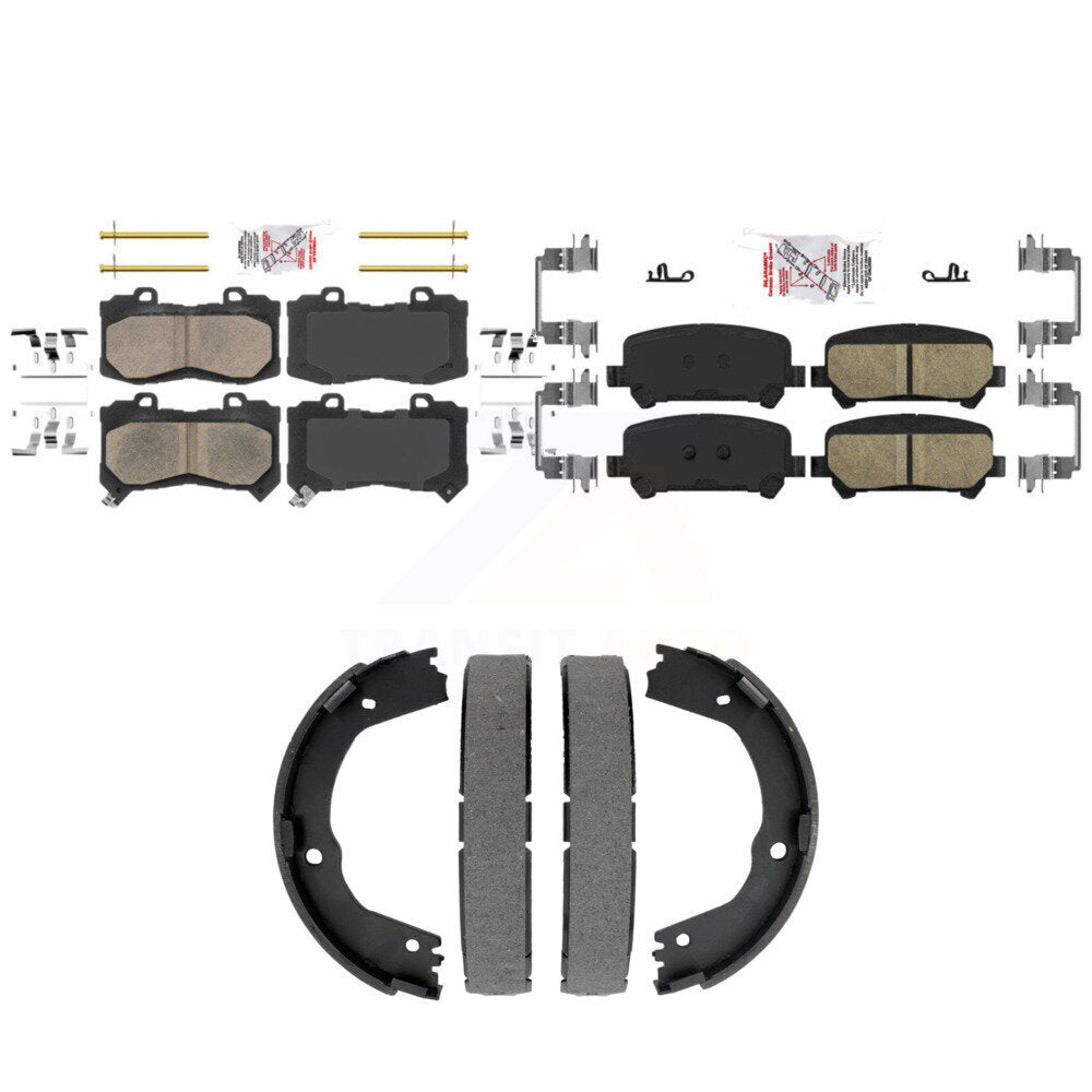 Transit Auto KNN-101515 Disc Brake Pad for 2015-2020 Chevrolet Colorado, GMC Canyon - Front and Rear