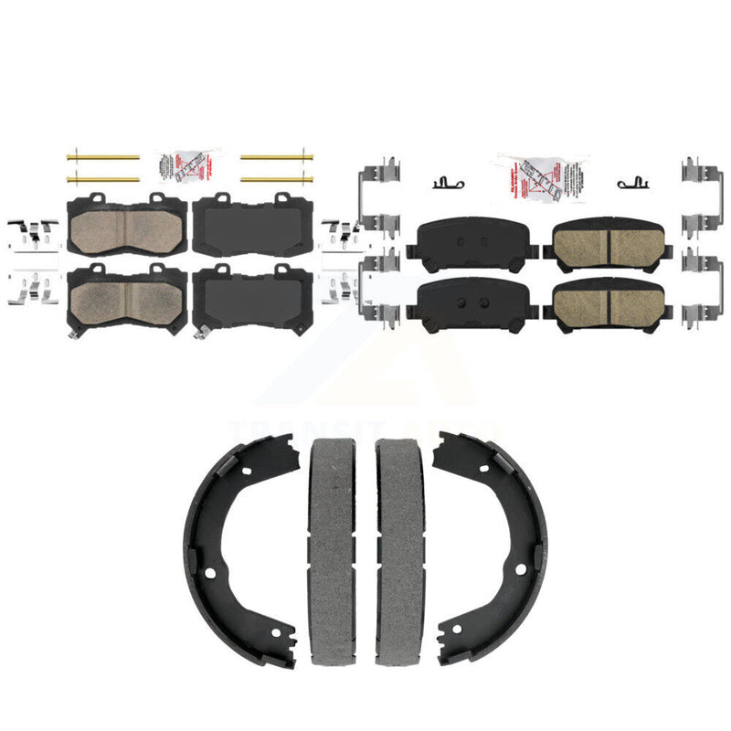Transit Auto KNN-101515 Disc Brake Pad for 2015-2020 Chevrolet Colorado, GMC Canyon - Front and Rear