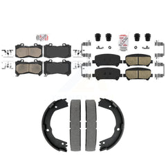 Transit Auto KNN-101516 Disc Brake Pad for 2015-2020 Chevrolet Colorado, GMC Canyon - Front and Rear
