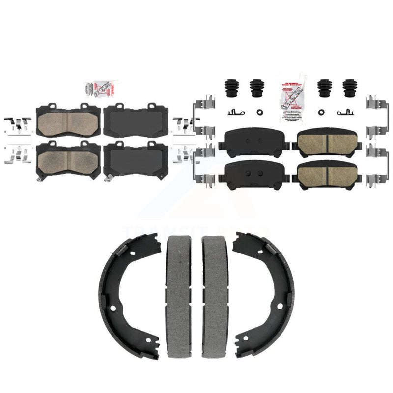 Transit Auto KNN-101516 Disc Brake Pad for 2015-2020 Chevrolet Colorado, GMC Canyon - Front and Rear