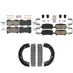 Transit Auto KNN-101517 Disc Brake Pad for 2015-2020 Chevrolet Colorado, GMC Canyon - Front and Rear