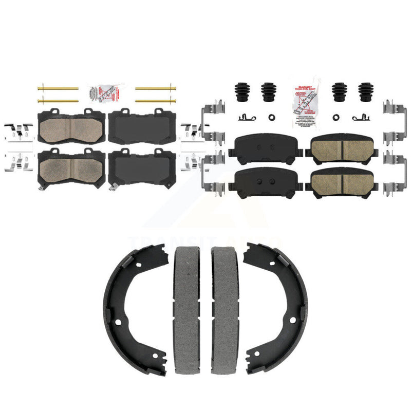 Transit Auto KNN-101517 Disc Brake Pad for 2015-2020 Chevrolet Colorado, GMC Canyon - Front and Rear
