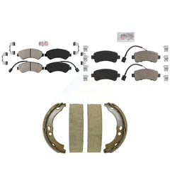 Transit Auto KNN-101519 Disc Brake Pad for 2014-2020 Ram ProMaster 1500, Ram ProMaster 2500, Ram ProMaster 3500 - Front and Rear