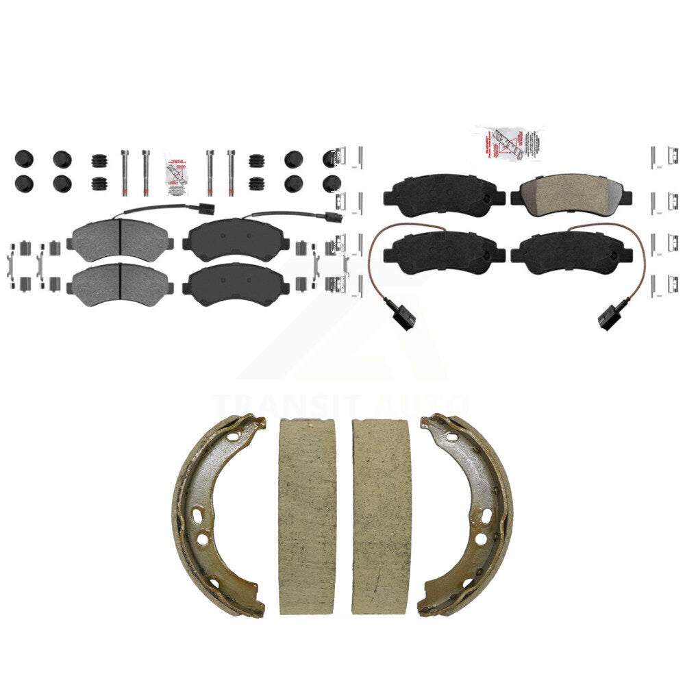 Transit Auto KNN-101520 Disc Brake Pad for 2014-2020 Ram ProMaster 1500, Ram ProMaster 2500, Ram ProMaster 3500 - Front and Rear