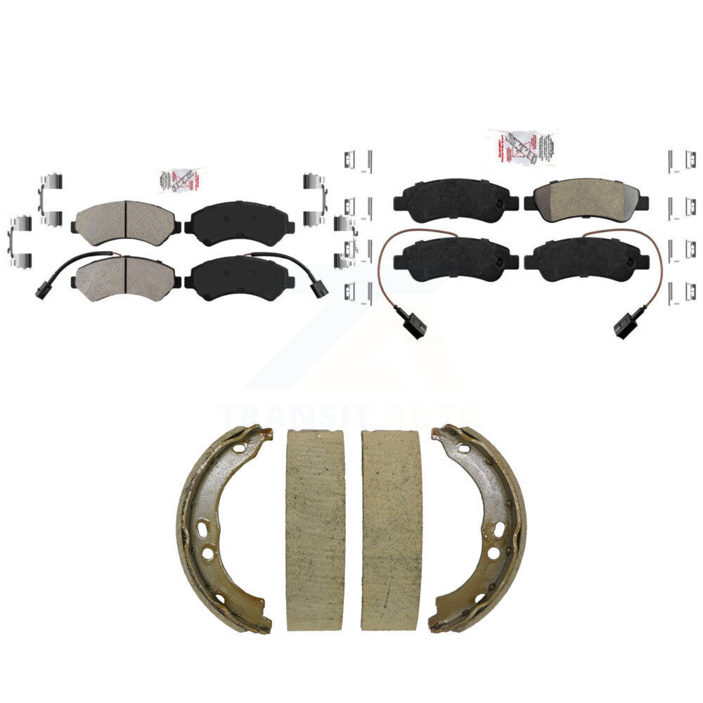 Transit Auto KNN-101521 Disc Brake Pad for 2014-2020 Ram ProMaster 1500, Ram ProMaster 2500, Ram ProMaster 3500 - Front and Rear