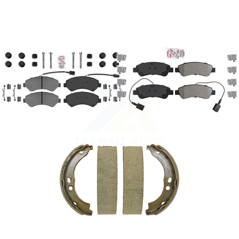 Transit Auto KNN-101522 Disc Brake Pad for 2014-2020 Ram ProMaster 1500, Ram ProMaster 2500, Ram ProMaster 3500 - Front and Rear
