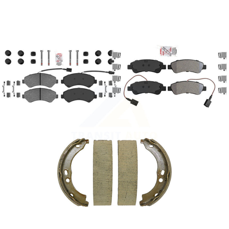 Transit Auto KNN-101522 Disc Brake Pad for 2014-2020 Ram ProMaster 1500, Ram ProMaster 2500, Ram ProMaster 3500 - Front and Rear