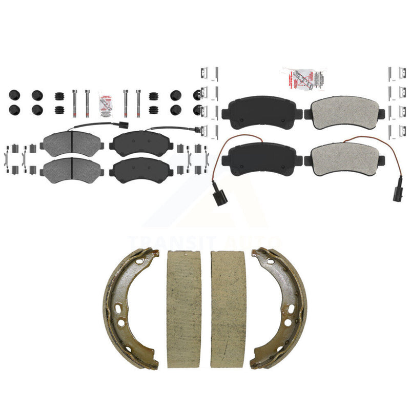 Transit Auto KNN-101524 Disc Brake Pad for 2014-2020 Ram ProMaster 1500, Ram ProMaster 2500, Ram ProMaster 3500 - Front and Rear
