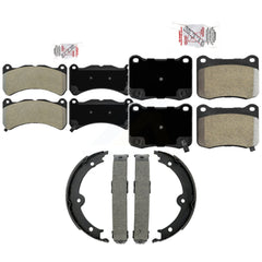 Transit Auto KNN-101526 Disc Brake Pad for 2008-2014 Lexus IS F - Front and Rear