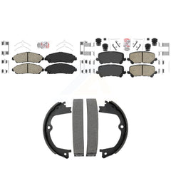 Transit Auto KNN-101529 Disc Brake Pad for 2014-2024 Honda Ridgeline, Honda Pilot, Acura MDX - Front and Rear