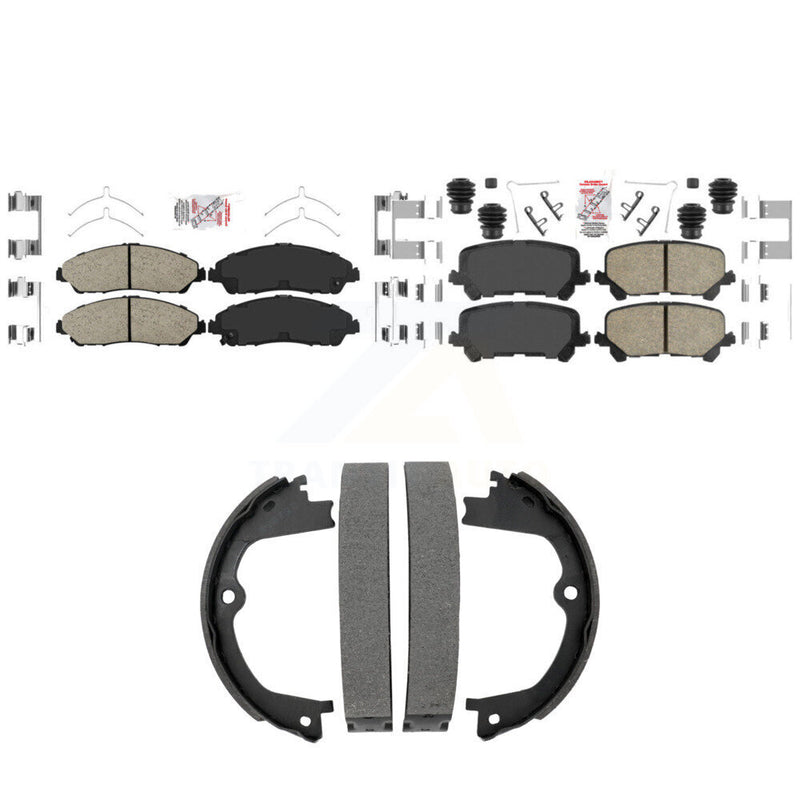 Transit Auto KNN-101529 Disc Brake Pad for 2014-2024 Honda Ridgeline, Honda Pilot, Acura MDX - Front and Rear