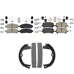 Transit Auto KNN-101530 Disc Brake Pad for 2014-2024 Honda Ridgeline, Honda Pilot, Acura MDX - Front and Rear