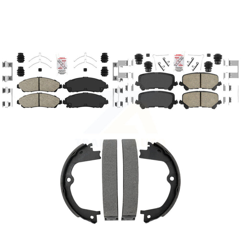 Transit Auto KNN-101530 Disc Brake Pad for 2014-2024 Honda Ridgeline, Honda Pilot, Acura MDX - Front and Rear