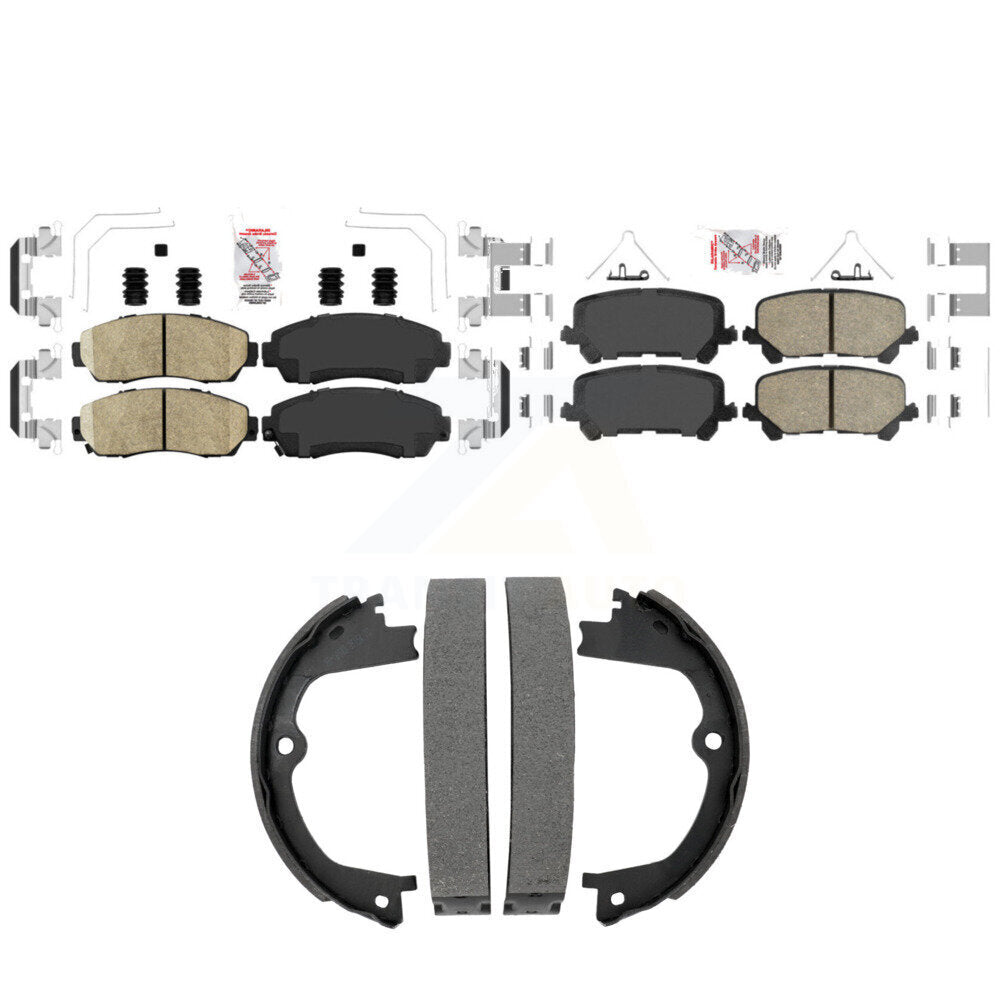 Transit Auto KNN-101531 Disc Brake Pad for 2019-2024 Honda Passport - Front and Rear