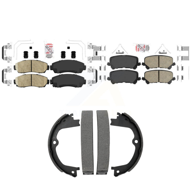 Transit Auto KNN-101531 Disc Brake Pad for 2019-2024 Honda Passport - Front and Rear