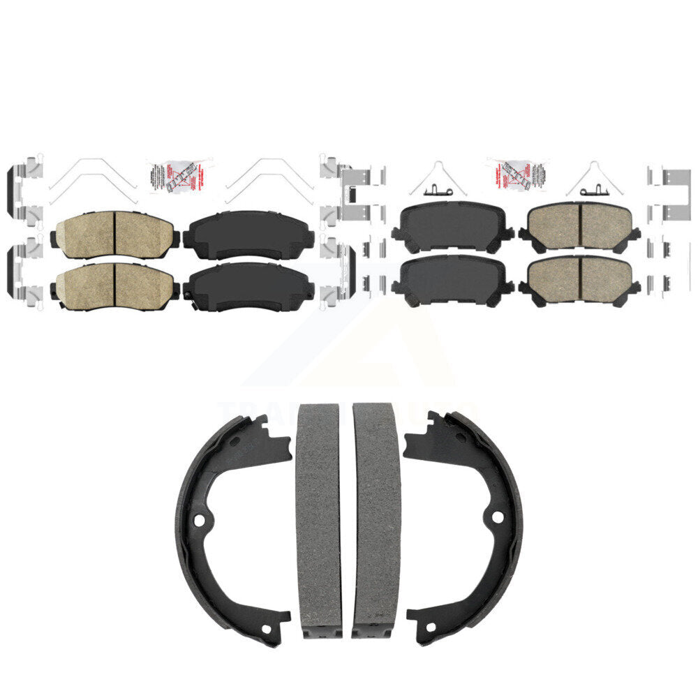 Transit Auto KNN-101532 Disc Brake Pad for 2019-2024 Honda Passport - Front and Rear
