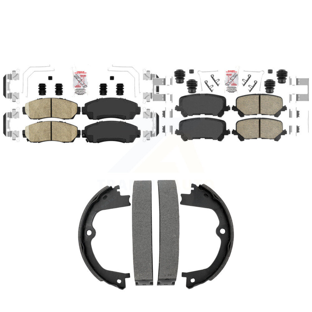 Transit Auto KNN-101533 Disc Brake Pad for 2019-2024 Honda Passport - Front and Rear