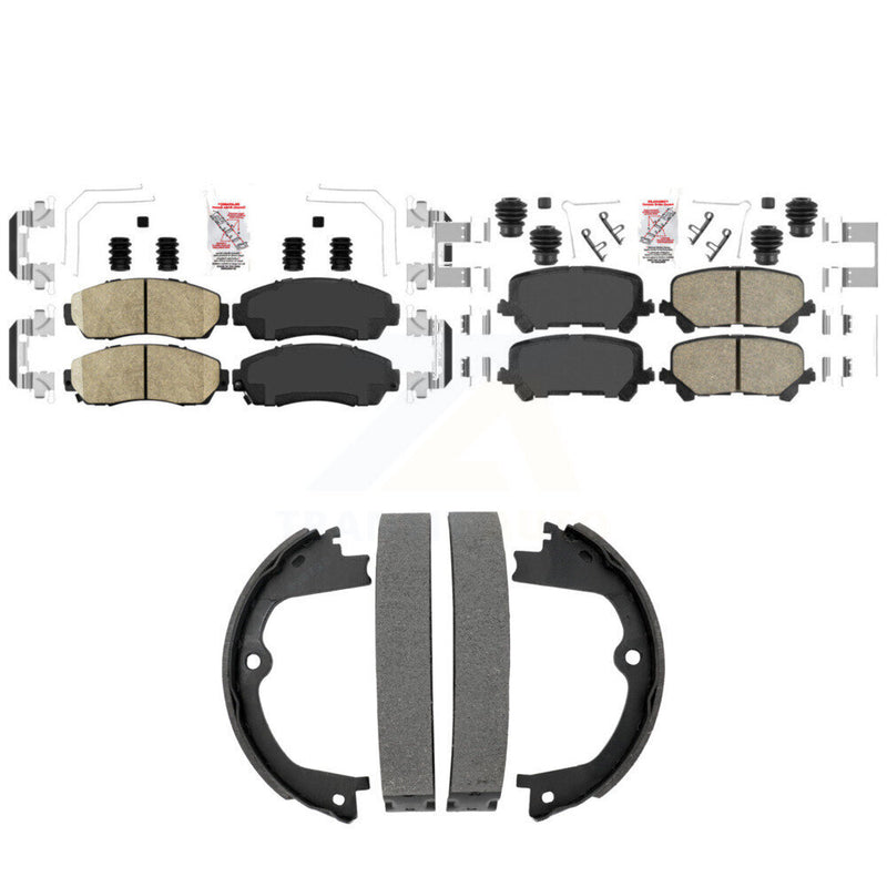 Transit Auto KNN-101533 Disc Brake Pad for 2019-2024 Honda Passport - Front and Rear