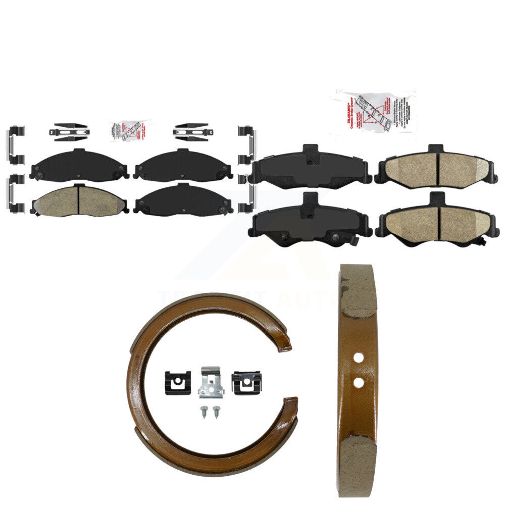 Transit Auto KNN-101535 Disc Brake Pad for 1998-2002 Chevrolet Camaro, Pontiac Firebird - Front and Rear