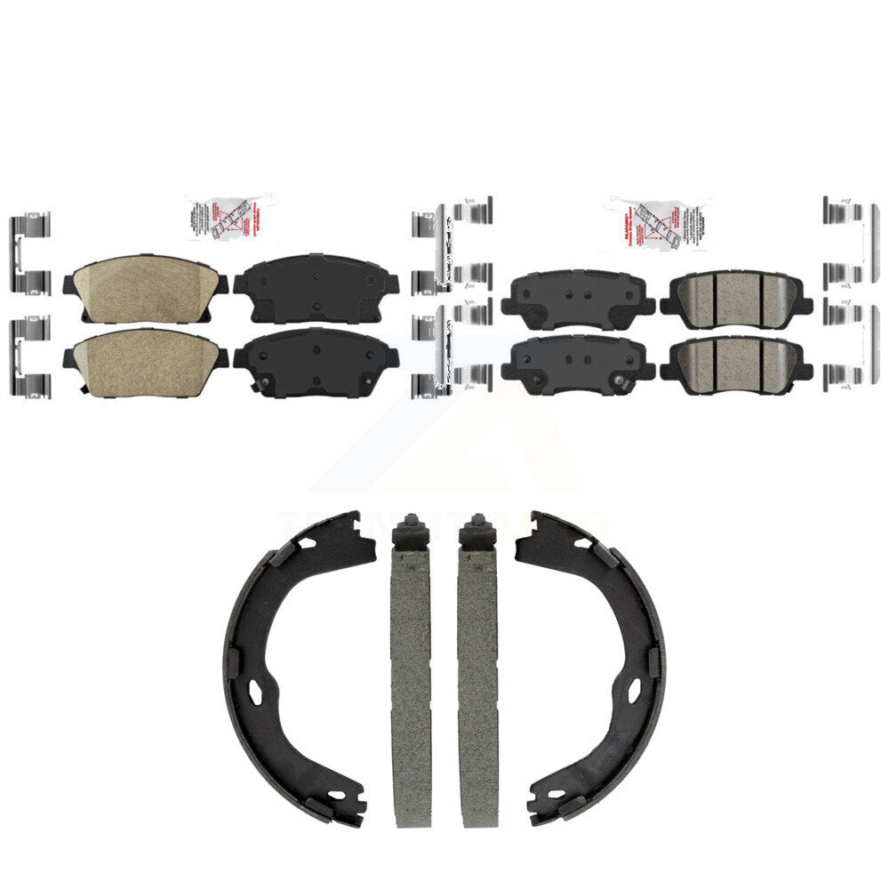 Transit Auto KNN-101538 Disc Brake Pad for 2013-2015 Cadillac ATS - Front and Rear