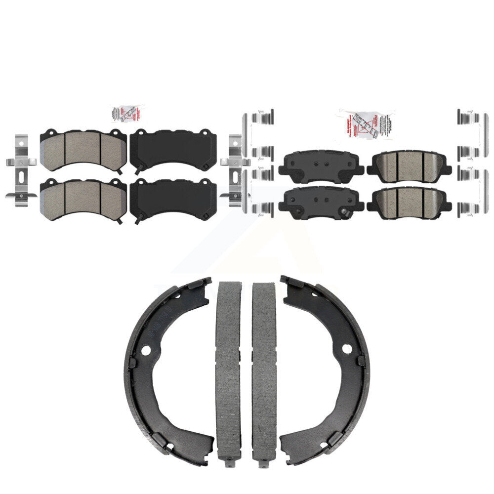 Transit Auto KNN-101540 Disc Brake Pad for 2015 Cadillac CTS - Front and Rear