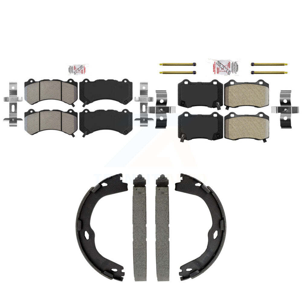 Transit Auto KNN-101542 Disc Brake Pad for 2016 Cadillac CTS - Front and Rear
