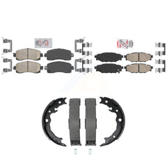 Transit Auto KNN-101547 Disc Brake Pad for 2017-2022 Subaru Crosstrek, Subaru Impreza - Front and Rear