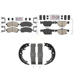 Transit Auto KNN-101548 Disc Brake Pad for 2019-2022 Subaru Crosstrek - Front and Rear