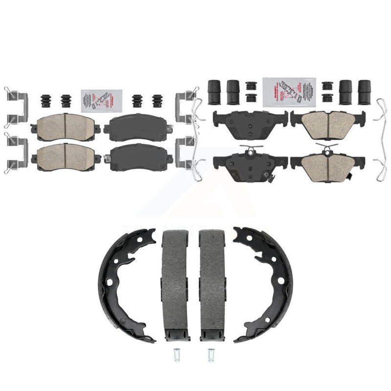 Transit Auto KNN-101548 Disc Brake Pad for 2019-2022 Subaru Crosstrek - Front and Rear