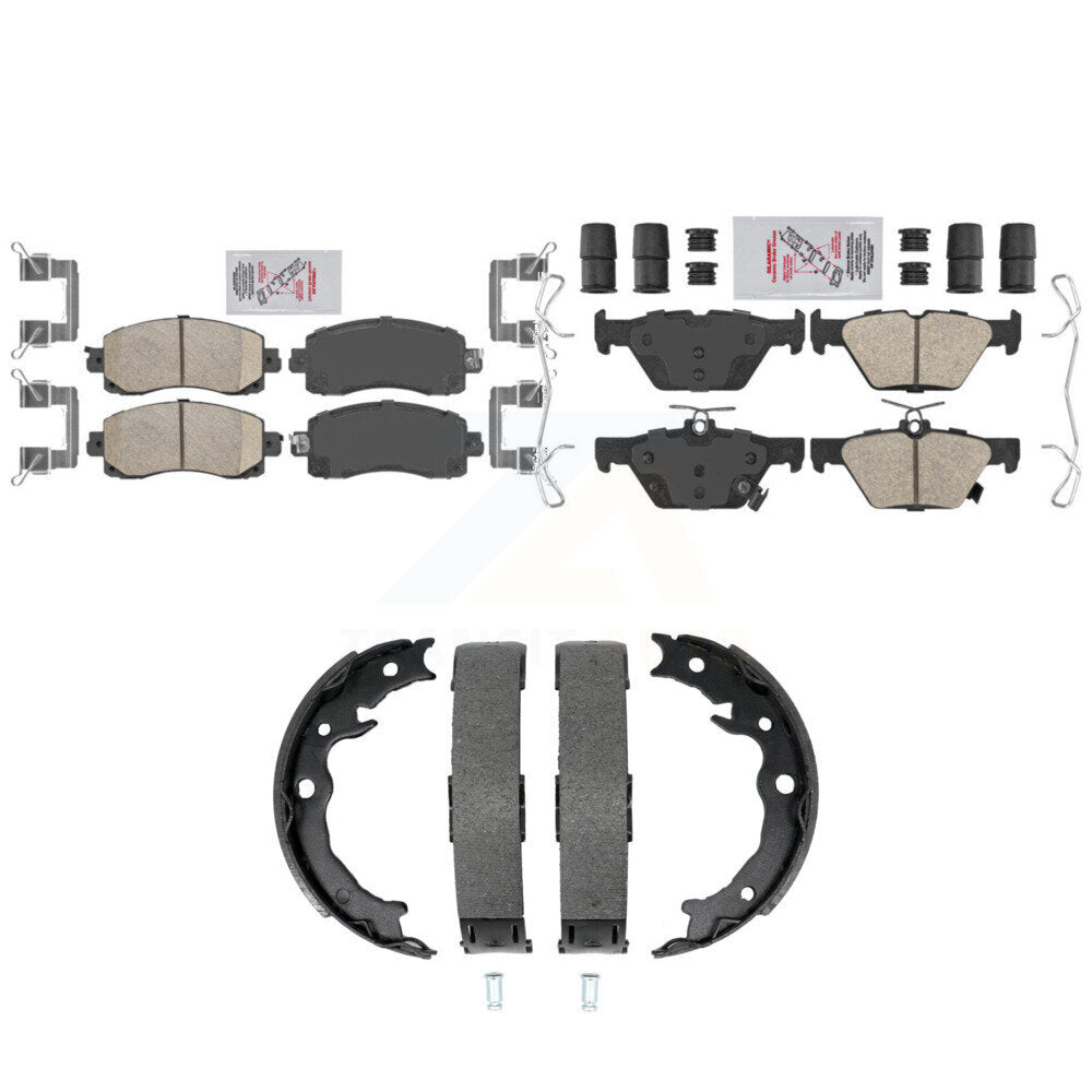 Transit Auto KNN-101549 Disc Brake Pad for 2019-2022 Subaru Crosstrek - Front and Rear