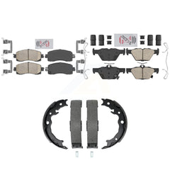 Transit Auto KNN-101549 Disc Brake Pad for 2019-2022 Subaru Crosstrek - Front and Rear
