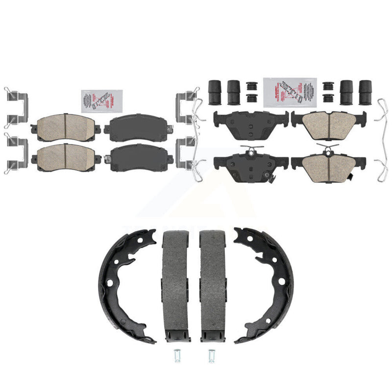 Transit Auto KNN-101549 Disc Brake Pad for 2019-2022 Subaru Crosstrek - Front and Rear