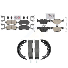 Transit Auto KNN-101550 Disc Brake Pad for 2019-2022 Subaru Crosstrek - Front and Rear