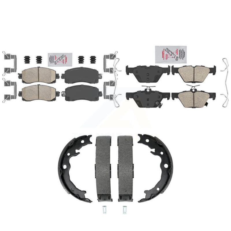 Transit Auto KNN-101550 Disc Brake Pad for 2019-2022 Subaru Crosstrek - Front and Rear