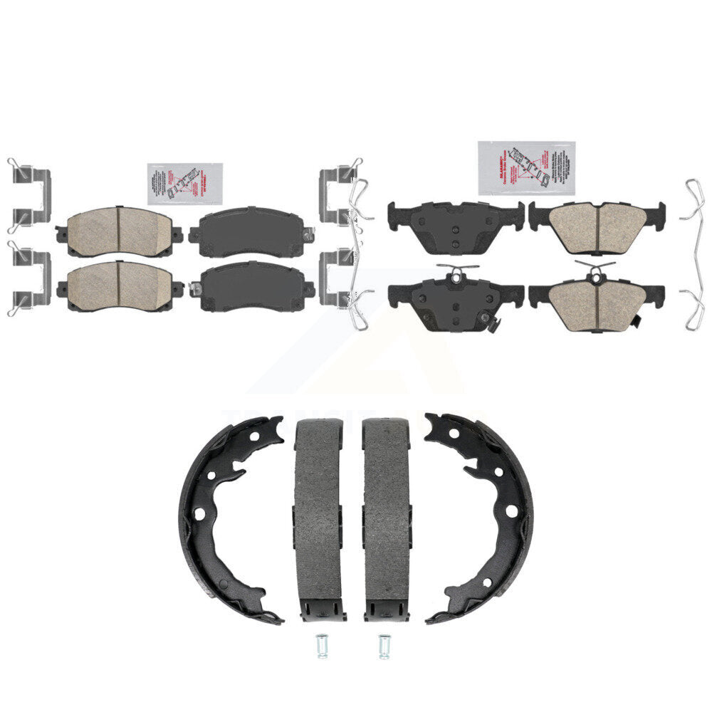 Transit Auto KNN-101551 Disc Brake Pad for 2019-2022 Subaru Crosstrek - Front and Rear