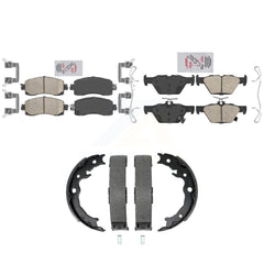Transit Auto KNN-101551 Disc Brake Pad for 2019-2022 Subaru Crosstrek - Front and Rear