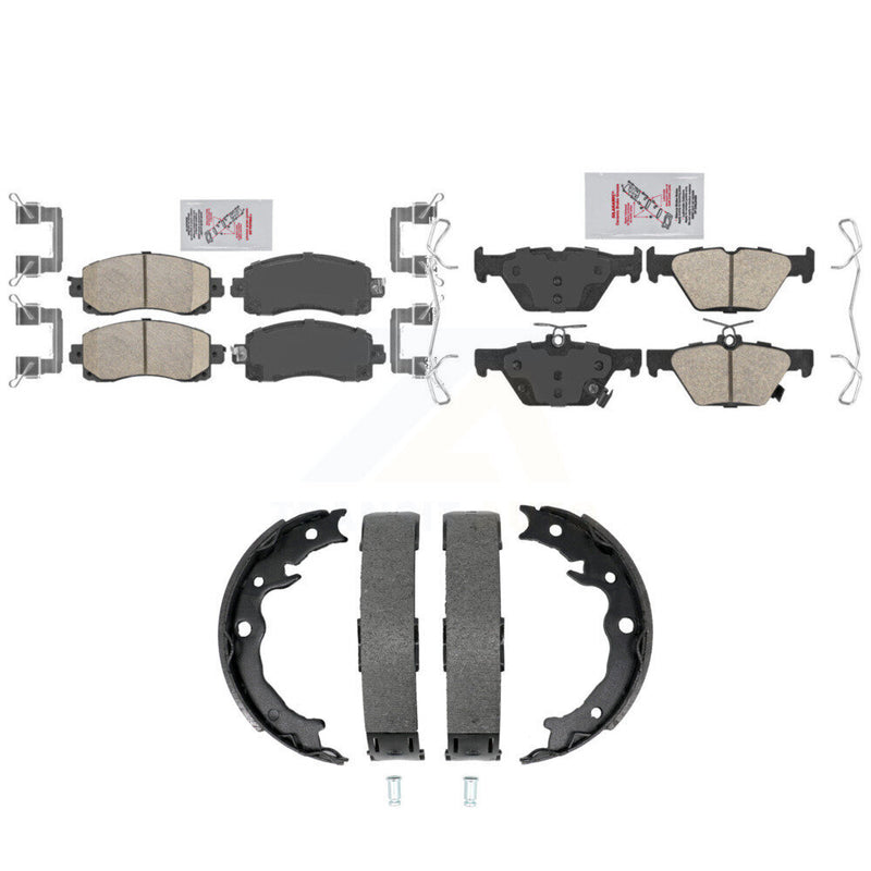 Transit Auto KNN-101551 Disc Brake Pad for 2019-2022 Subaru Crosstrek - Front and Rear