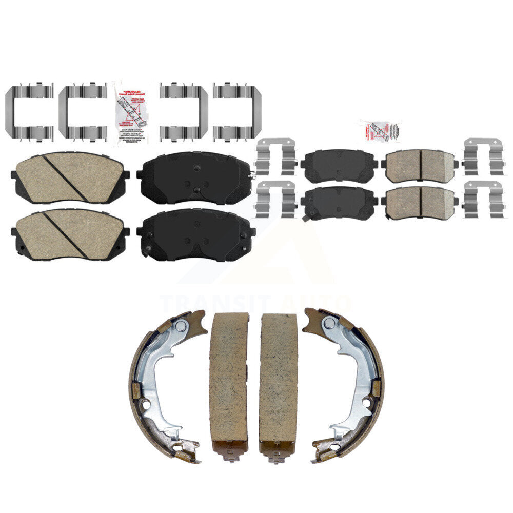 Transit Auto KNN-101553 Disc Brake Pad for 2010-2016 Kia Sportage, Hyundai Tucson - Front and Rear