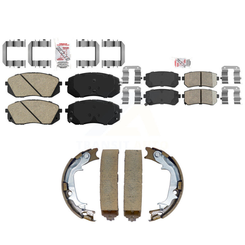 Transit Auto KNN-101553 Disc Brake Pad for 2010-2016 Kia Sportage, Hyundai Tucson - Front and Rear
