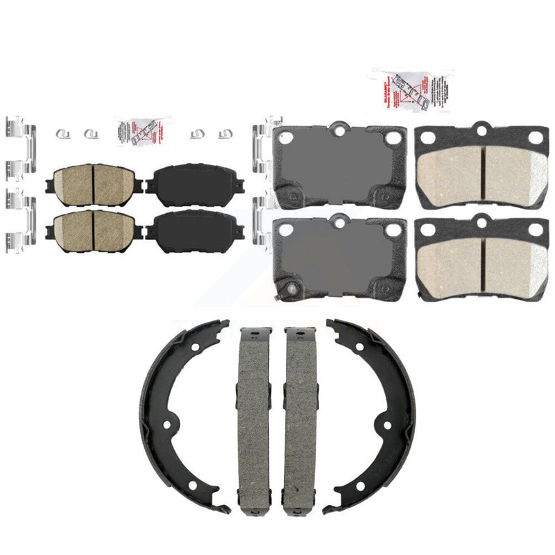 Transit Auto KNN-101557 Disc Brake Pad for 2006-2013 Lexus IS250, Lexus GS300 - Front and Rear