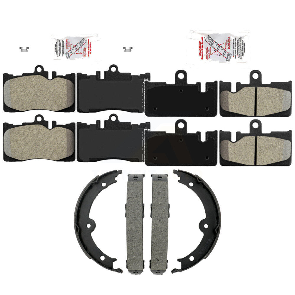 Transit Auto KNN-101559 Disc Brake Pad for 2001-2006 Lexus LS430 - Front and Rear