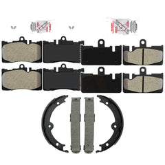 Transit Auto KNN-101559 Disc Brake Pad for 2001-2006 Lexus LS430 - Front and Rear