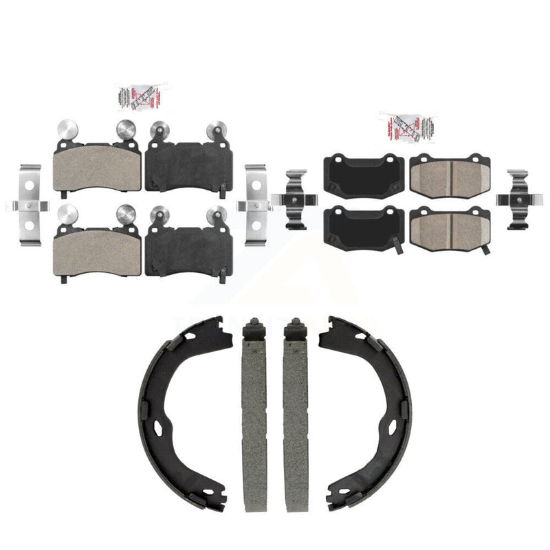 Transit Auto KNN-101560 Disc Brake Pad for 2014-2021 Chevrolet Camaro, Chevrolet Corvette - Front and Rear