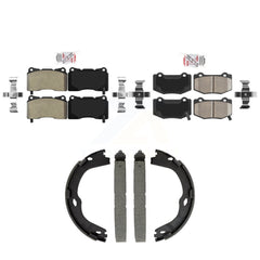 Transit Auto KNN-101561 Disc Brake Pad for 2014-2019 Chevrolet Corvette - Front and Rear