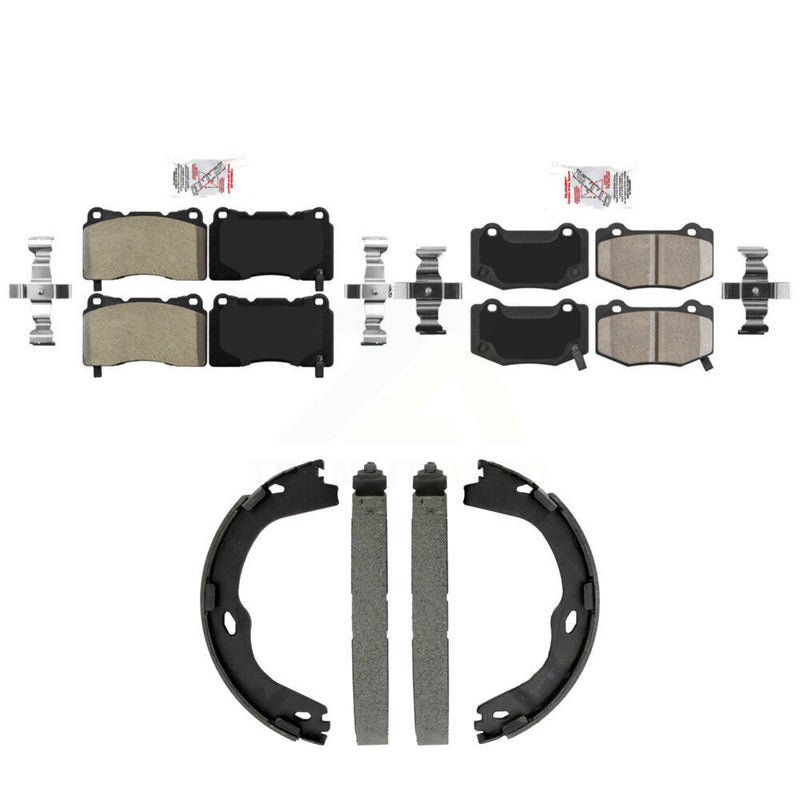 Transit Auto KNN-101561 Disc Brake Pad for 2014-2019 Chevrolet Corvette - Front and Rear