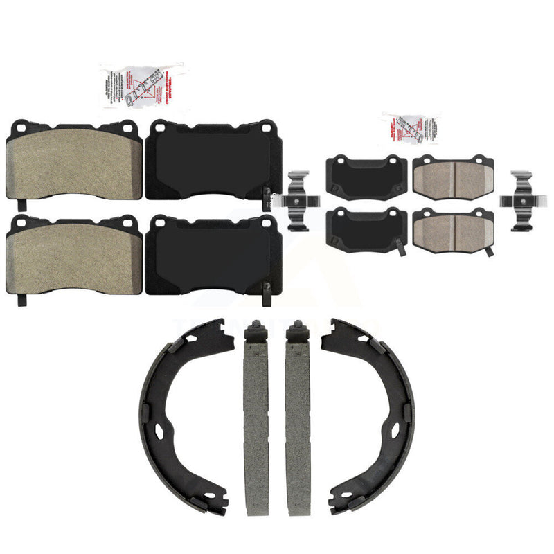 Transit Auto KNN-101562 Disc Brake Pad for 2014-2019 Chevrolet Corvette - Front and Rear